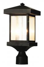 Trans Globe 45644 WB - 2LT POST-OUTD-SEEDED GLASS